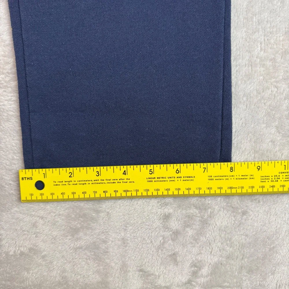 Polo Ralph Lauren Kids Navy Blue Fleece Sweatpants Size Medium Red Pony Logo